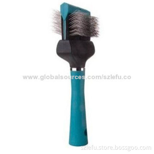 Flexible Head Slicker Dog Brush, Soft and Hard Pins CombinationNew